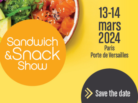 Save The Date : Salon Sandwich & Snack Show