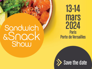 J-12 avant le Salon Sandwich & Snack Show  