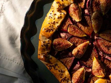Tarte figues et chèvre